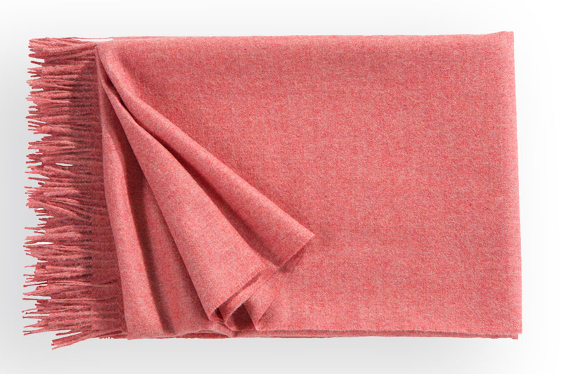 Christian Fischer Plaids aus Baby Alpaka blush