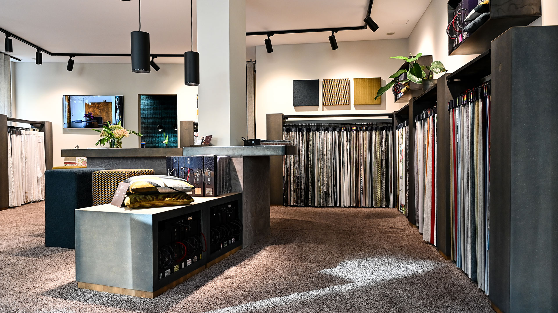 Raumgestaltung und Wandgestaltung Showroom Burgstädt
